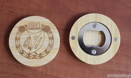 Magnes bambusowy z otwieraczem