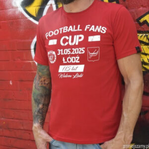 Koszulka Football Fans Cup (czerwona)