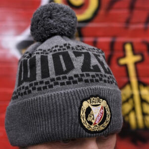 Czapka WIDZEW(szara)