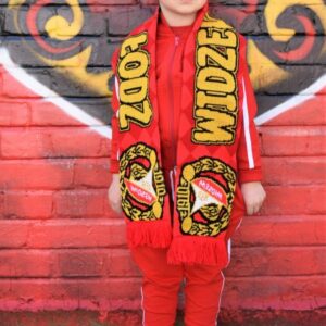 Szal dziecięcy WIDZEW ŁÓDŹ
