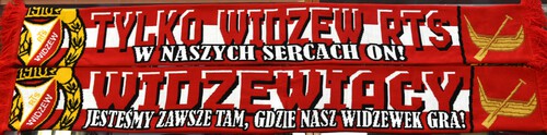 Szal TYLKO WIDZEW RTS - obrazek 2