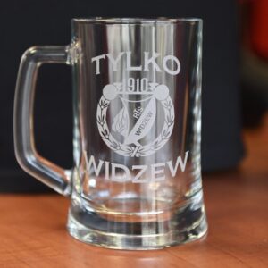 Kufel z uchem TYLKO WIDZEW