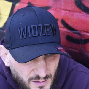 Czapka WIDZEW 3D (czarna)