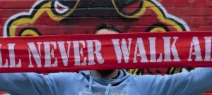 Szal YOU'LL NEVER WALK ALONE