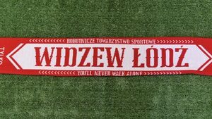 Szal WIDZEW ŁÓDŹ